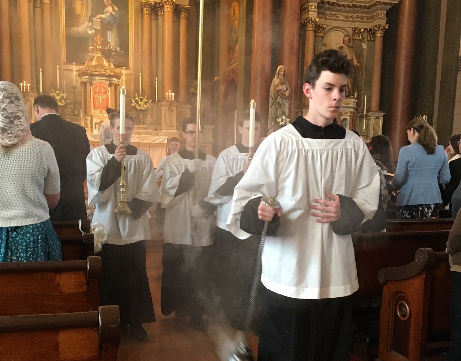 altar servers catholic prayer